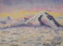 Mt. Ranier In The Clouds